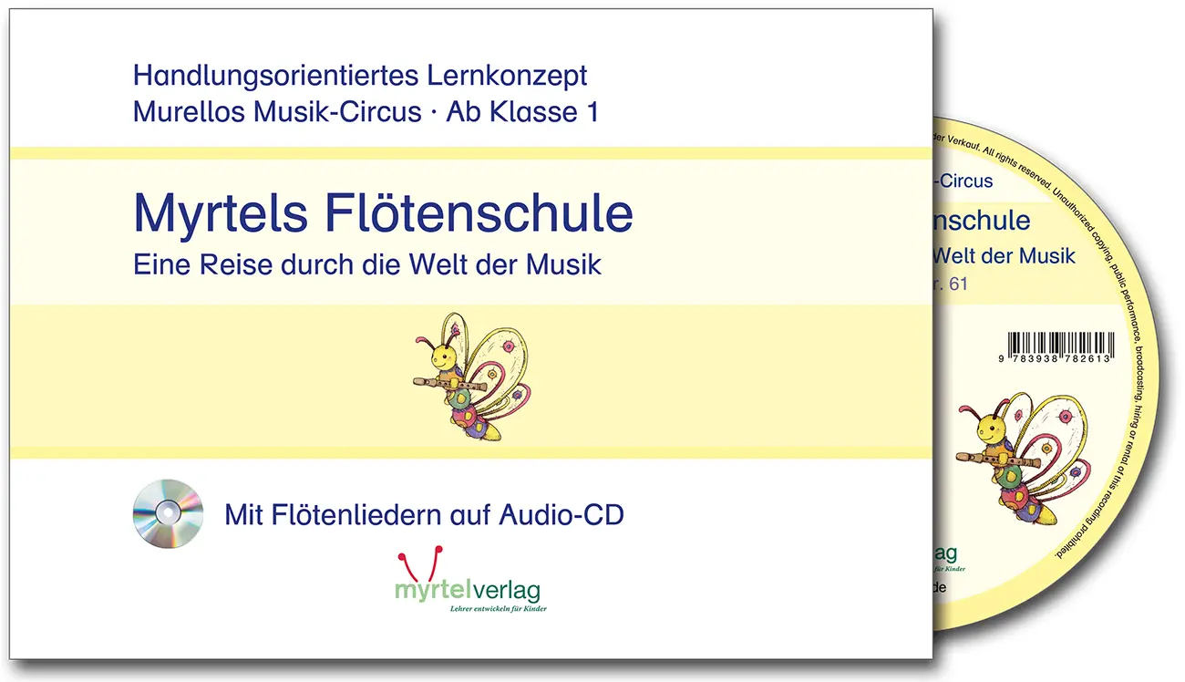 Cover: 9783938782613 | Myrtels Flötenschule 1, m. 1 Audio-CD | Spiralbindung | Deutsch | 2014