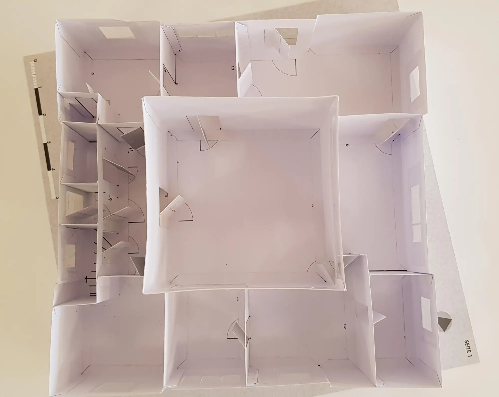Bild: 9783957732613 | Bastelbogen "Haus am Horn 1923" | Michael Siebenbrodt | Blätter | 2018