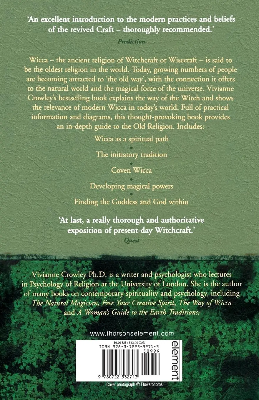 Rückseite: 9780722532713 | Wicca | A comprehensive guide to the Old Religion in the modern world