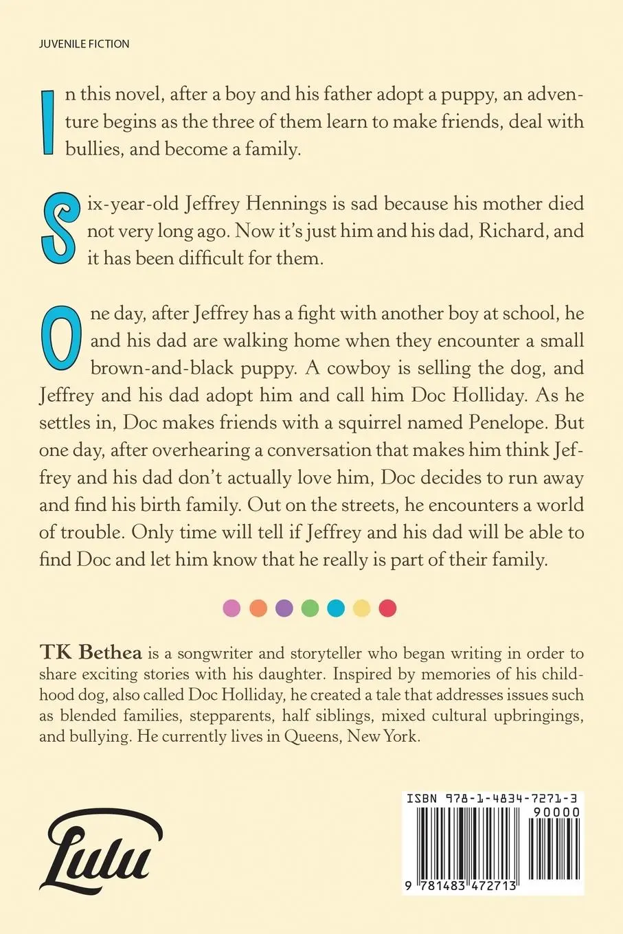 Rückseite: 9781483472713 | The Adventures of Doc Holliday Hennings | Tk Bethea | Taschenbuch