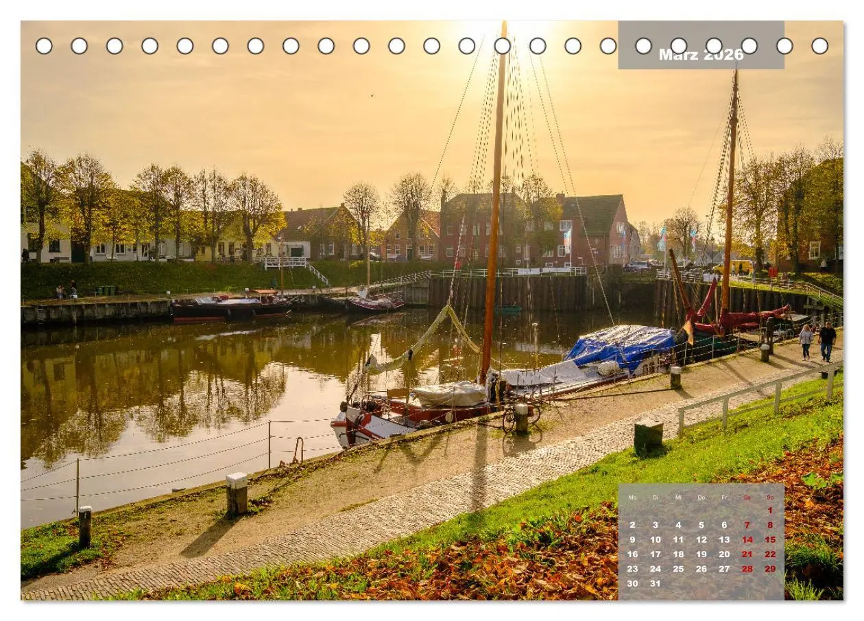 Bild: 9783457532713 | Das ist Ostfriesland (Tischkalender 2026 DIN A5 quer), CALVENDO...