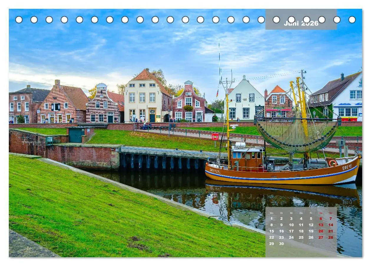 Bild: 9783457532713 | Das ist Ostfriesland (Tischkalender 2026 DIN A5 quer), CALVENDO...