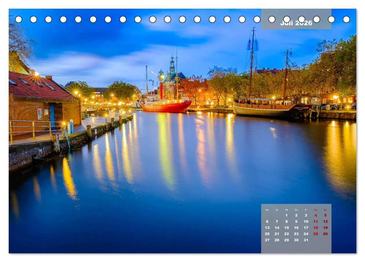 Bild: 9783457532713 | Das ist Ostfriesland (Tischkalender 2026 DIN A5 quer), CALVENDO...