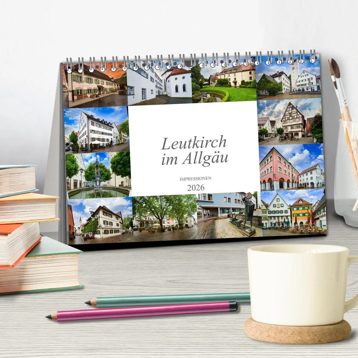 Bild: 9783457602713 | Leutkirch im Allgäu Impressionen (Tischkalender 2026 DIN A5 quer),...