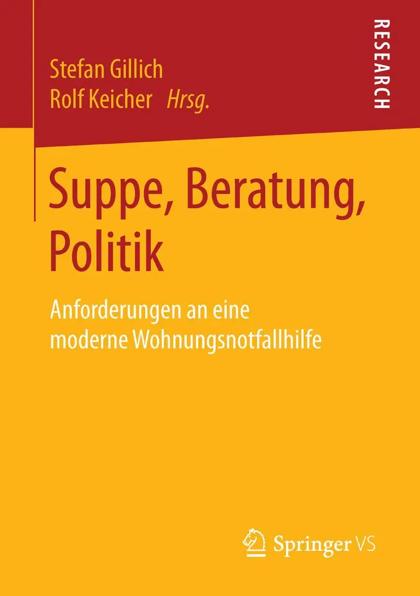 Cover: 9783658122713 | Suppe, Beratung, Politik | Rolf Keicher (u. a.) | Taschenbuch | viii