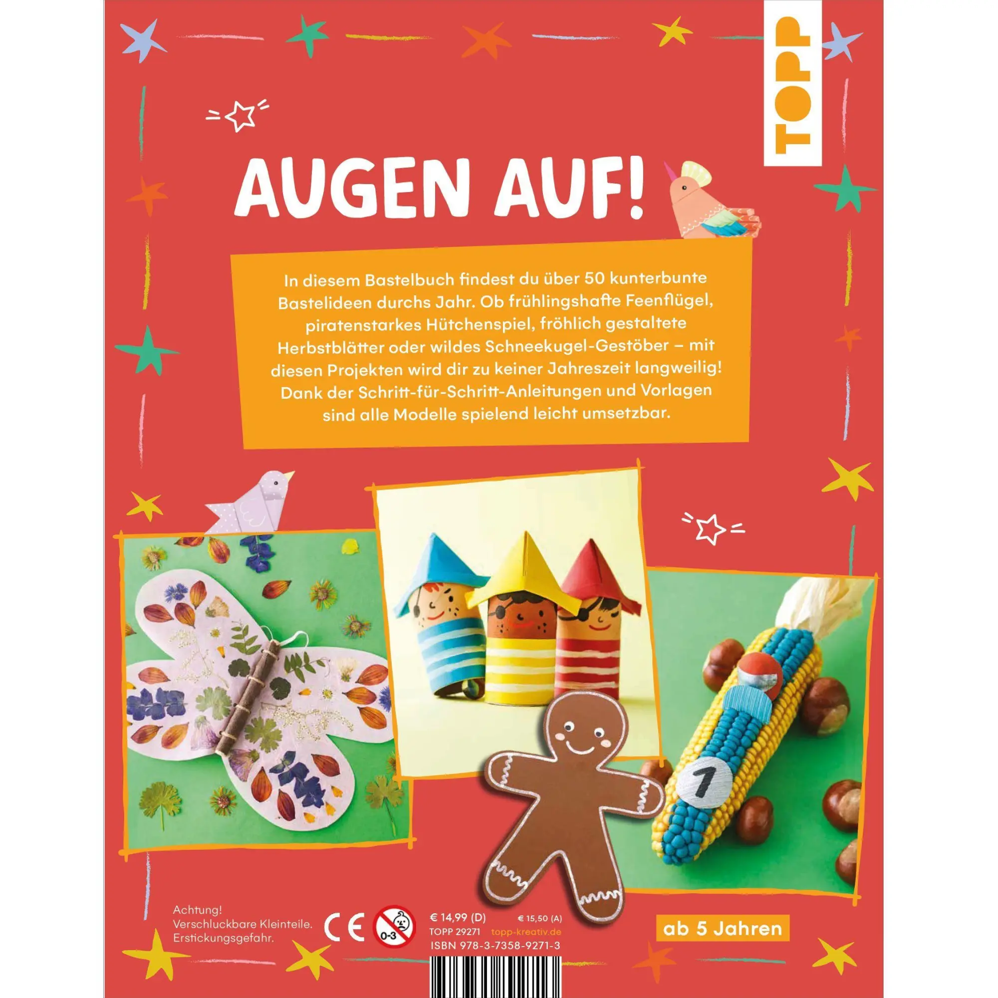 Bild: 9783735892713 | Mein großes Bastelbuch durchs Jahr | Frechverlag | Buch | 128 S.