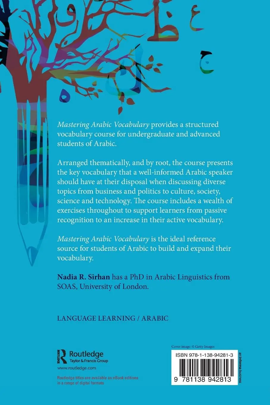 Rückseite: 9781138942813 | Mastering Arabic Vocabulary | Nadia Sirhan | Taschenbuch | Englisch