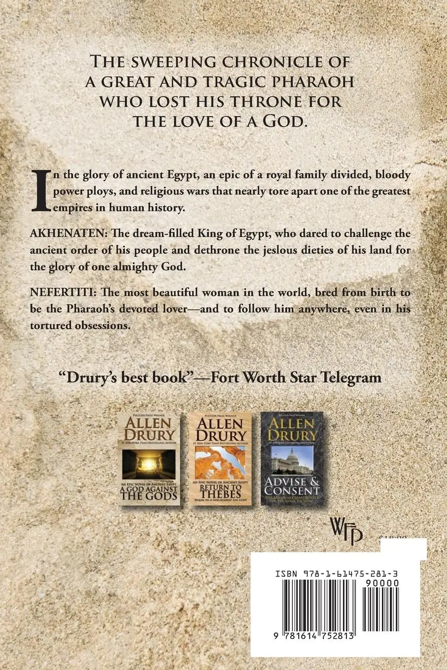 Rückseite: 9781614752813 | A God Against the Gods | Allen Drury | Taschenbuch | Englisch | 2015