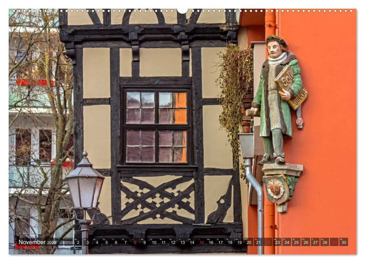 Bild: 9783457692813 | Unterwegs in Halle (hochwertiger Premium Wandkalender 2026 DIN A2...