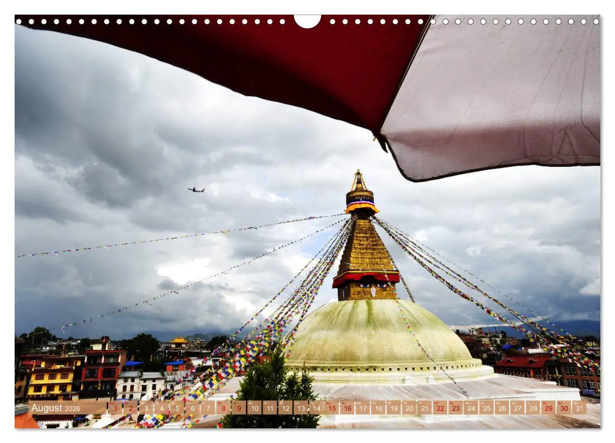 Bild: 9783457832813 | Tschörten, Architektur des Himalaya (Wandkalender 2026 DIN A3...