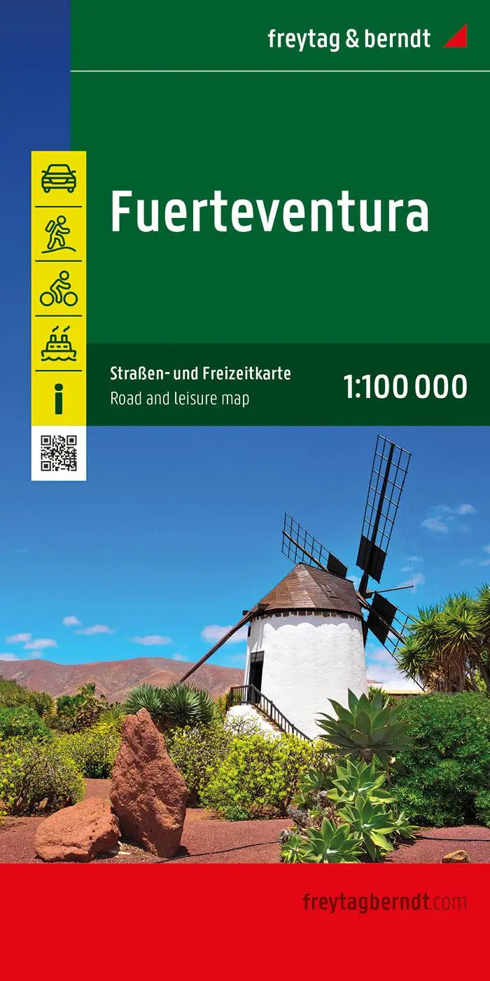 Cover: 9783707922813 | Fuerteventura, Straßen- und Freizeitkarte 1:100.000, freytag &amp; berndt