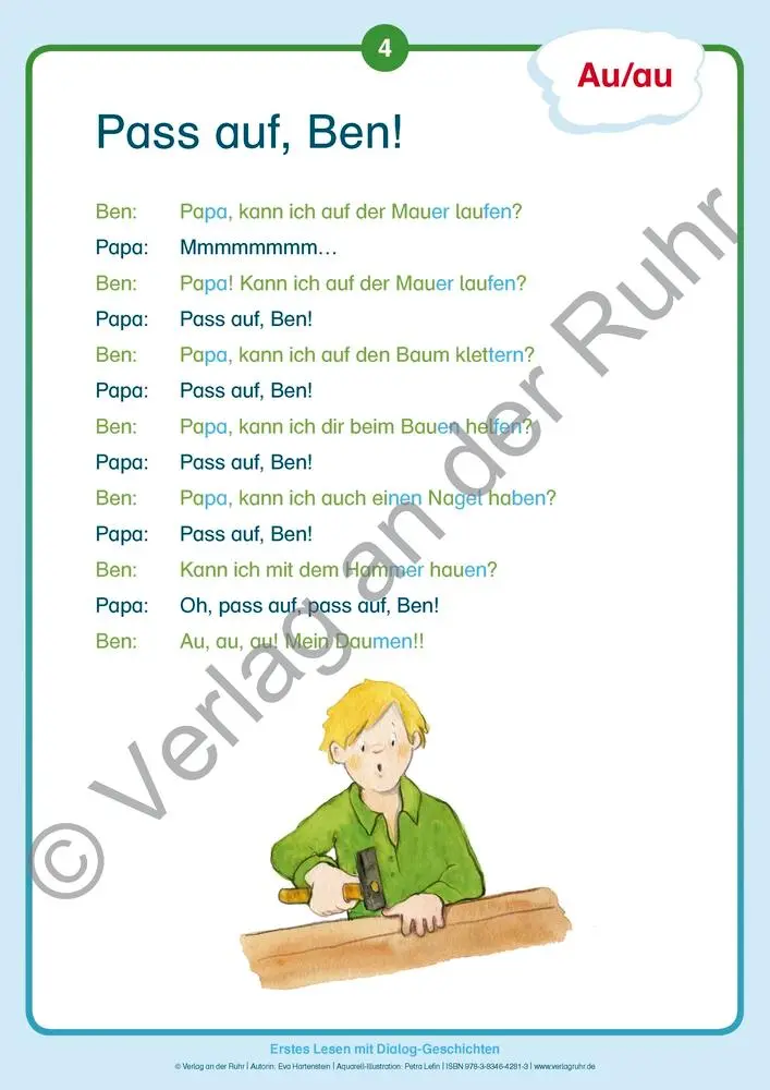 Bild: 9783834642813 | Erstes Lesen mit Dialog-Geschichten | Eva Hartenstein | Box | 50 S.
