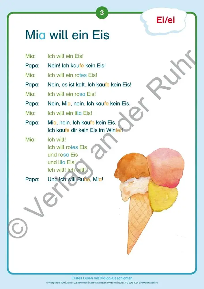 Bild: 9783834642813 | Erstes Lesen mit Dialog-Geschichten | Eva Hartenstein | Box | 50 S.