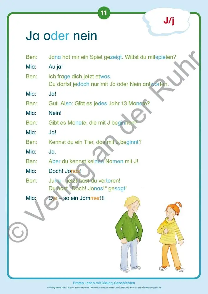 Bild: 9783834642813 | Erstes Lesen mit Dialog-Geschichten | Eva Hartenstein | Box | 50 S.
