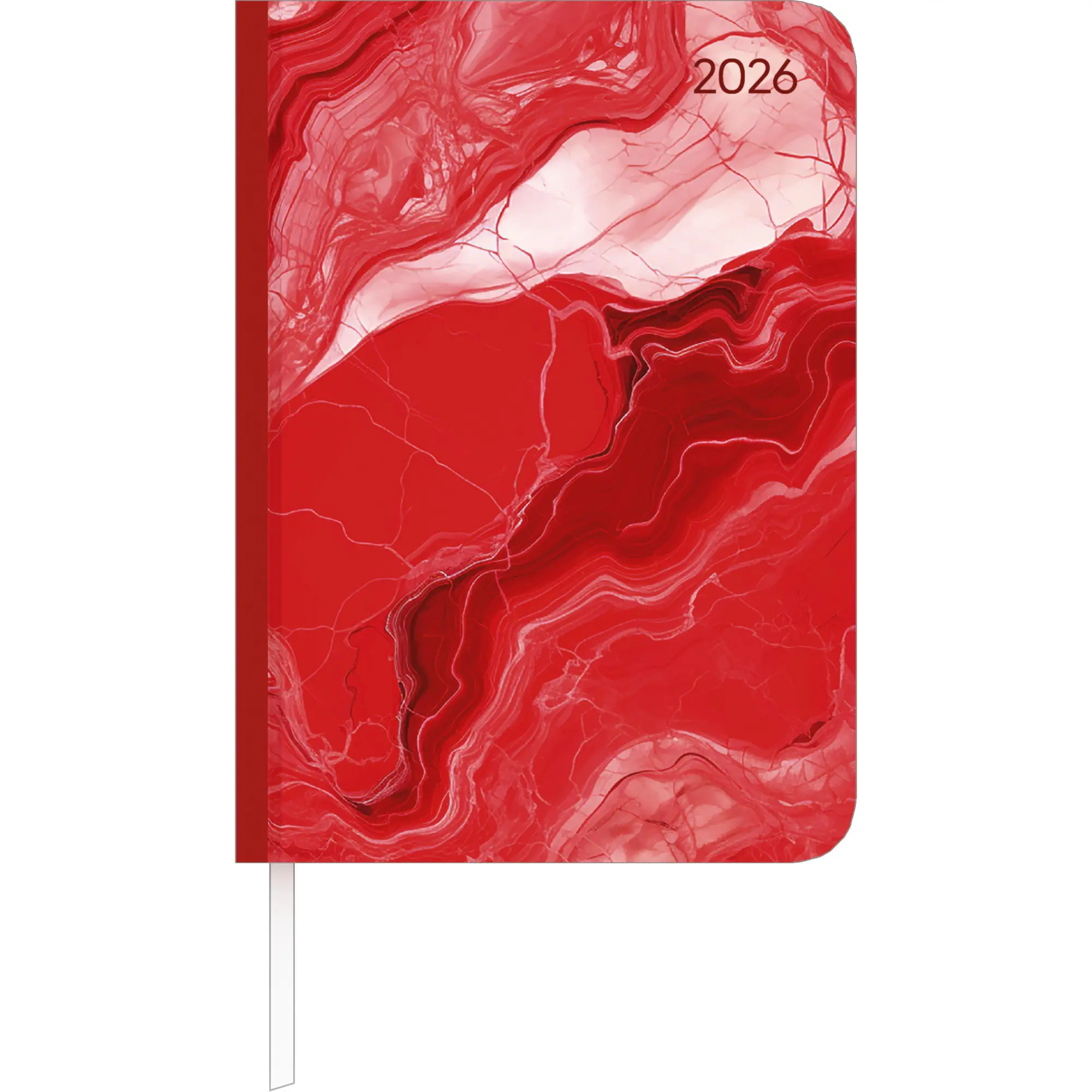 Cover: 4069095002913 | Lady Journal Marble 2026 - Taschenkalender A6 (10,7x15,2 cm) -...