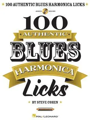 Cover: 9781480312913 | 100 Authentic Blues Harmonica Licks Steve Cohen Harmonica...