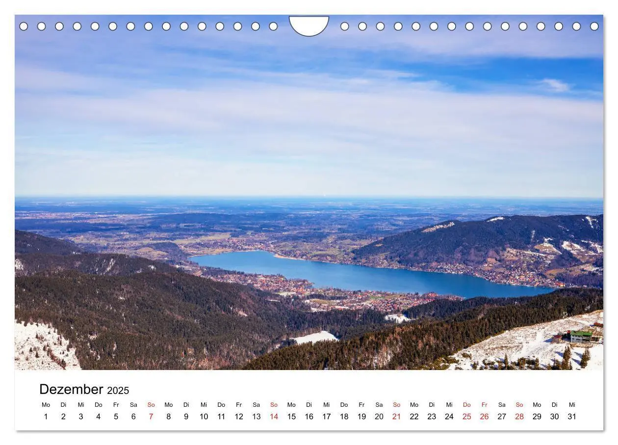 Bild: 9783435112913 | Tegernseer Momente (Wandkalender 2025 DIN A4 quer), CALVENDO...