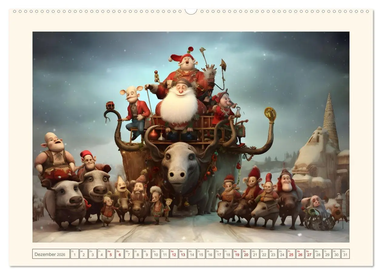 Bild: 9783457512913 | Fabelhafte fremde Welten (hochwertiger Premium Wandkalender 2026...