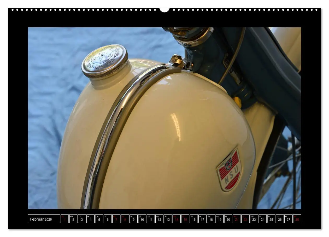Bild: 9783457752913 | NSU Quickly - Mein Moped (hochwertiger Premium Wandkalender 2026...