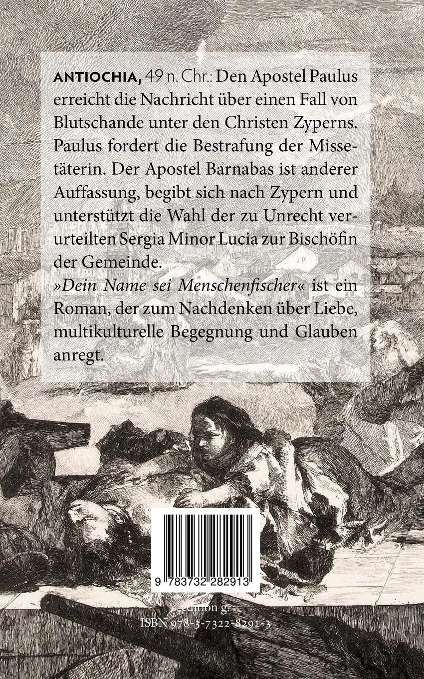 Rückseite: 9783732282913 | Dein Name sei Menschenfischer | Stefan Blankertz | Taschenbuch | 2019