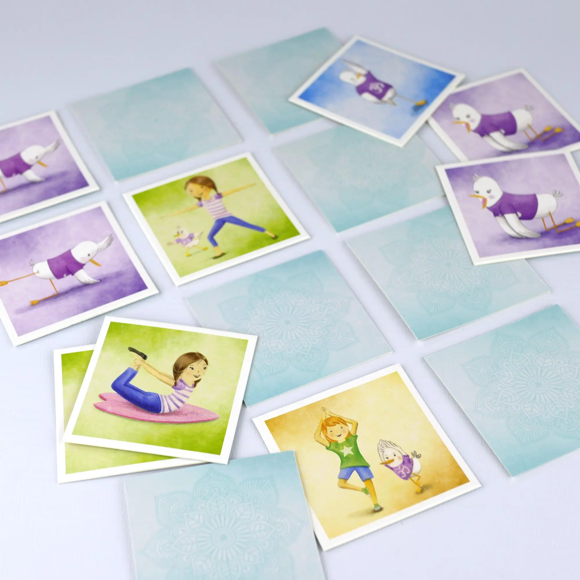 Bild: 9783742322913 | Memory mit Yogamöwe Lilly | Stefanie Weyrauch (u. a.) | Spiel | 60 S.