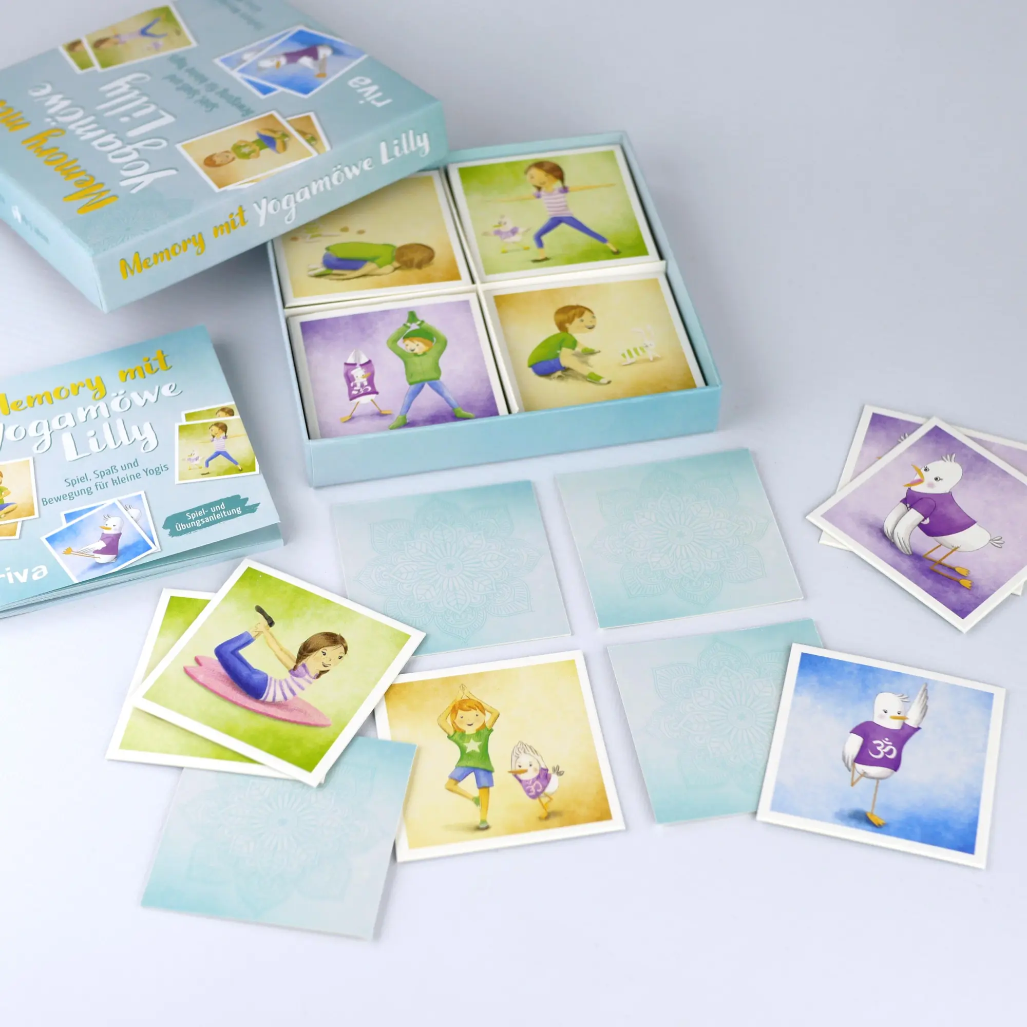 Bild: 9783742322913 | Memory mit Yogamöwe Lilly | Stefanie Weyrauch (u. a.) | Spiel | 60 S.