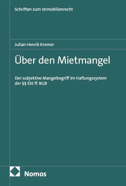 Über den Mietmangel