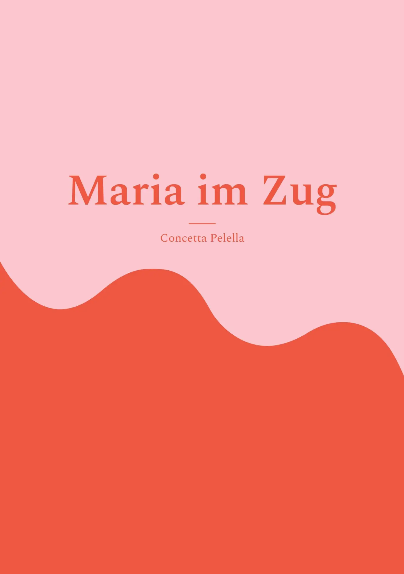 Cover: 9783819262913 | Maria im Zug | Leseheft Deutsch als Fremdsprache | Concetta Pelella