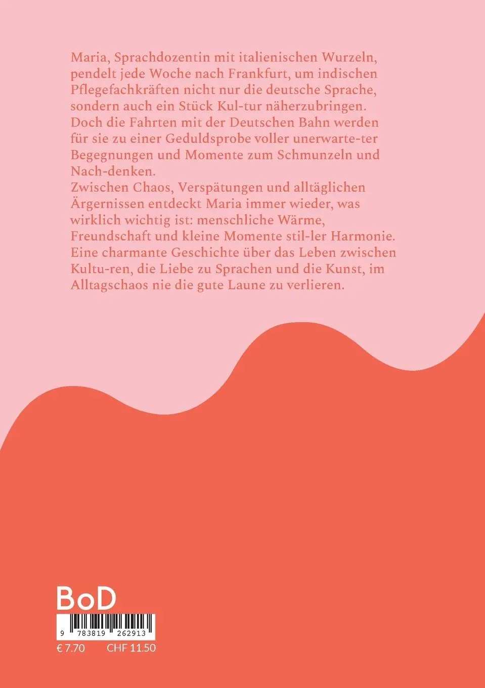 Rückseite: 9783819262913 | Maria im Zug | Leseheft Deutsch als Fremdsprache | Concetta Pelella