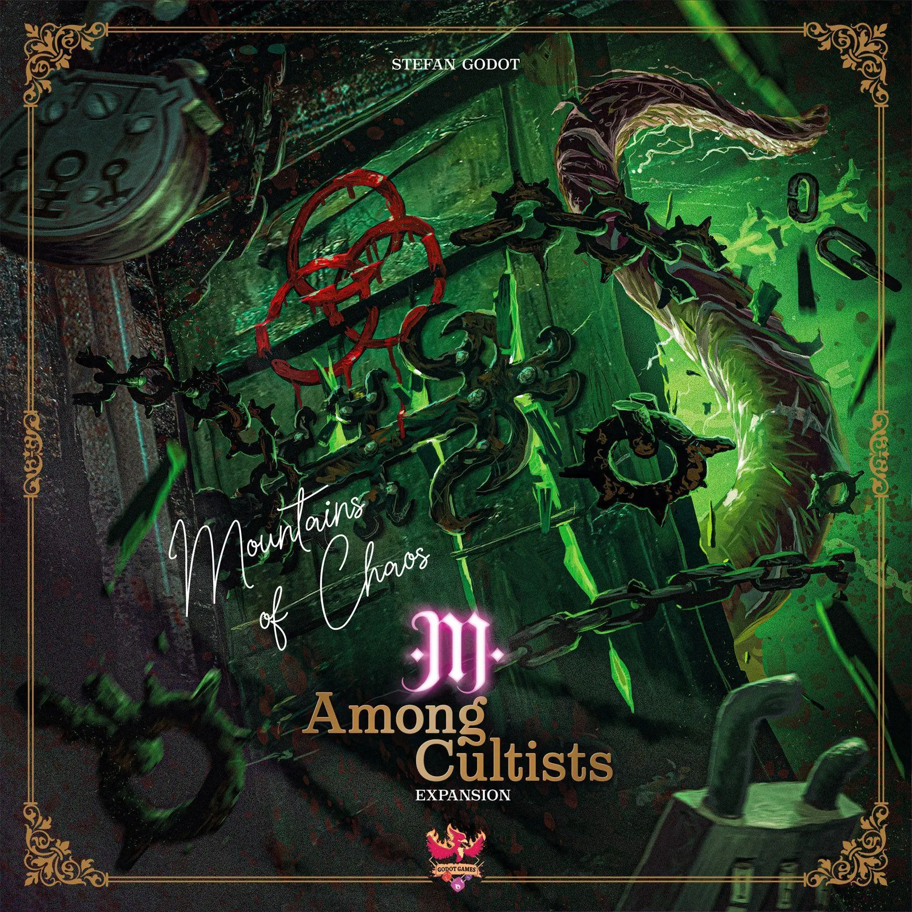 Cover: 710702113013 | Among Cultists - Mountains of Chaos | Stefan Godot | Spiel | GODD0003