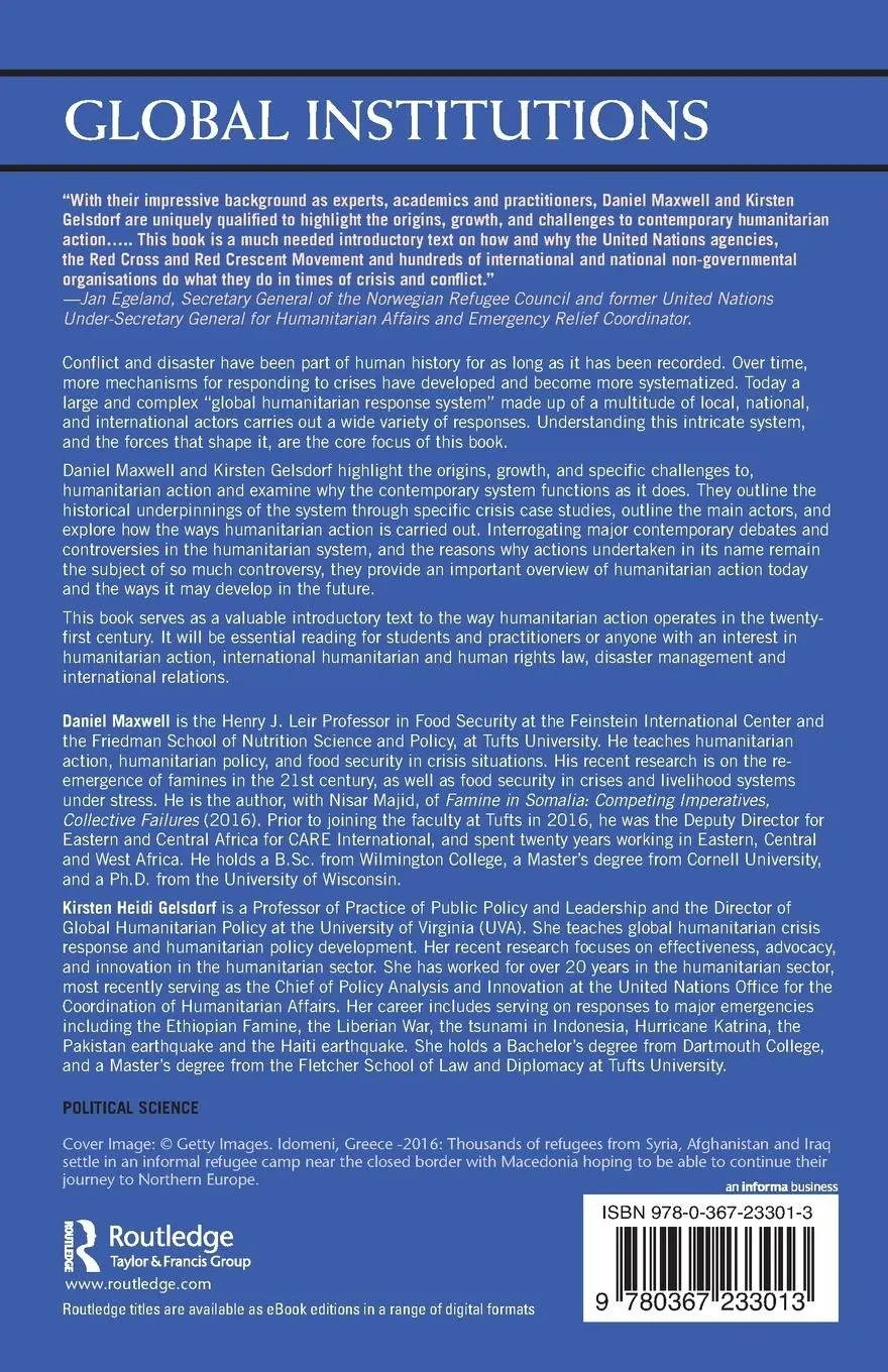 Rückseite: 9780367233013 | Understanding the Humanitarian World | Daniel G Maxwell (u. a.) | Buch
