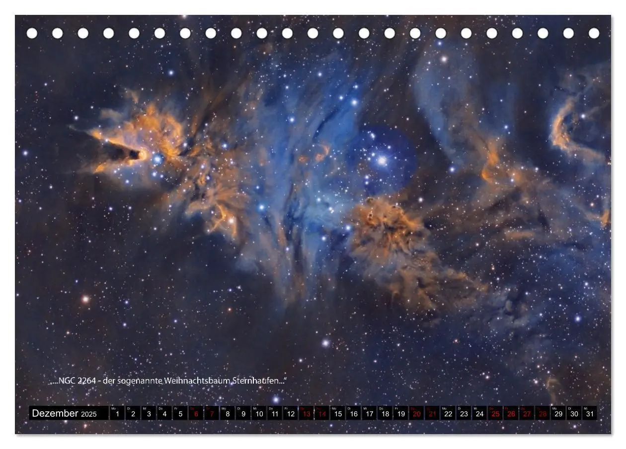 Bild: 9783435003013 | Astrofotografie - Wunder des Universums (Tischkalender 2025 DIN A5...