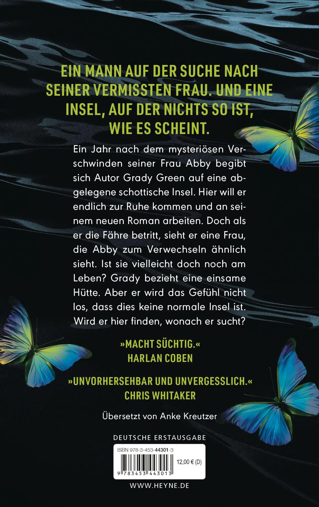 Bild: 9783453443013 | Nebelinsel | Thriller - "Brilliant und spannend!" Claire Douglas