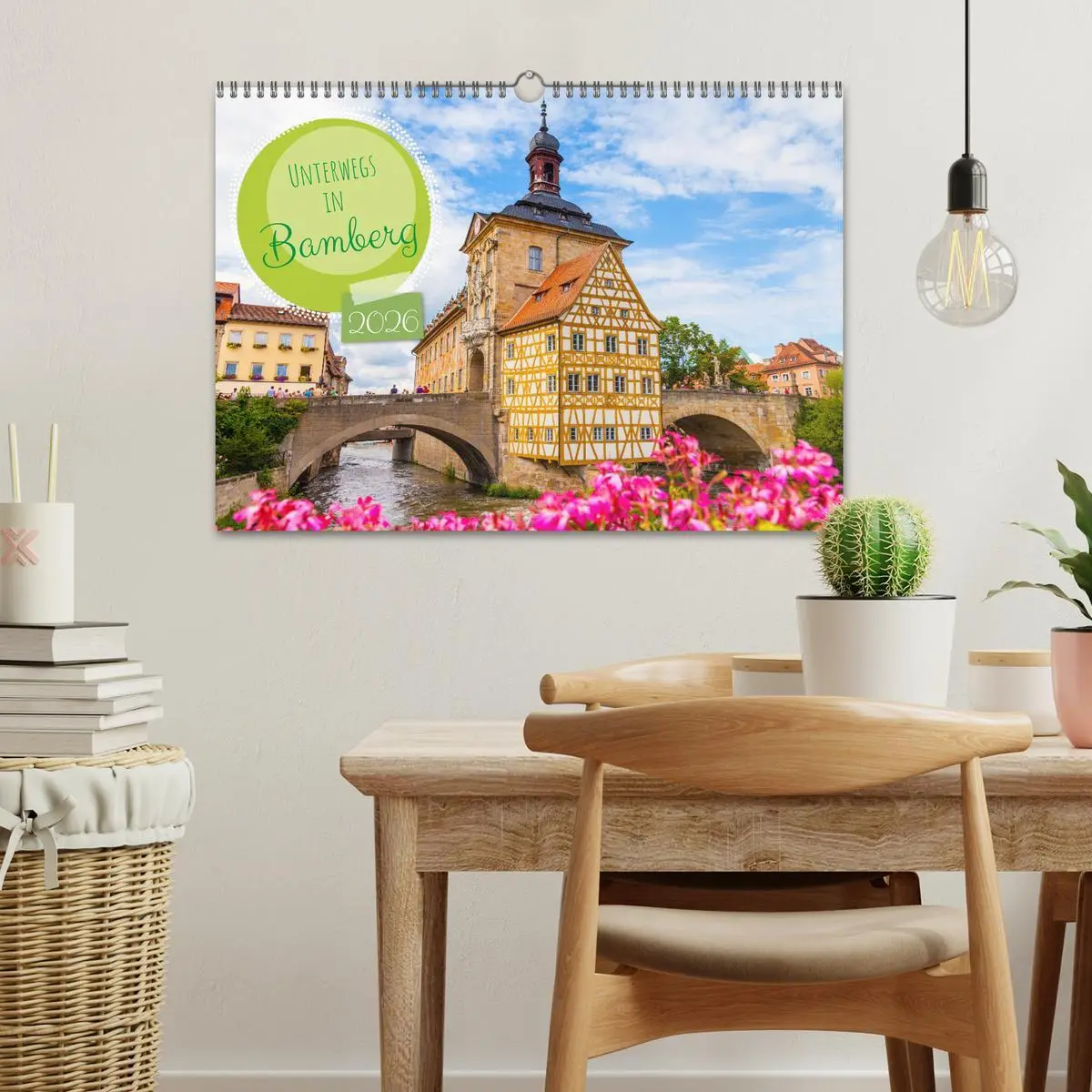 Bild: 9783457263013 | Unterwegs in Bamberg (Wandkalender 2026 DIN A3 quer), CALVENDO...