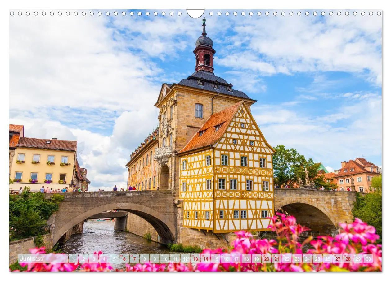 Bild: 9783457263013 | Unterwegs in Bamberg (Wandkalender 2026 DIN A3 quer), CALVENDO...