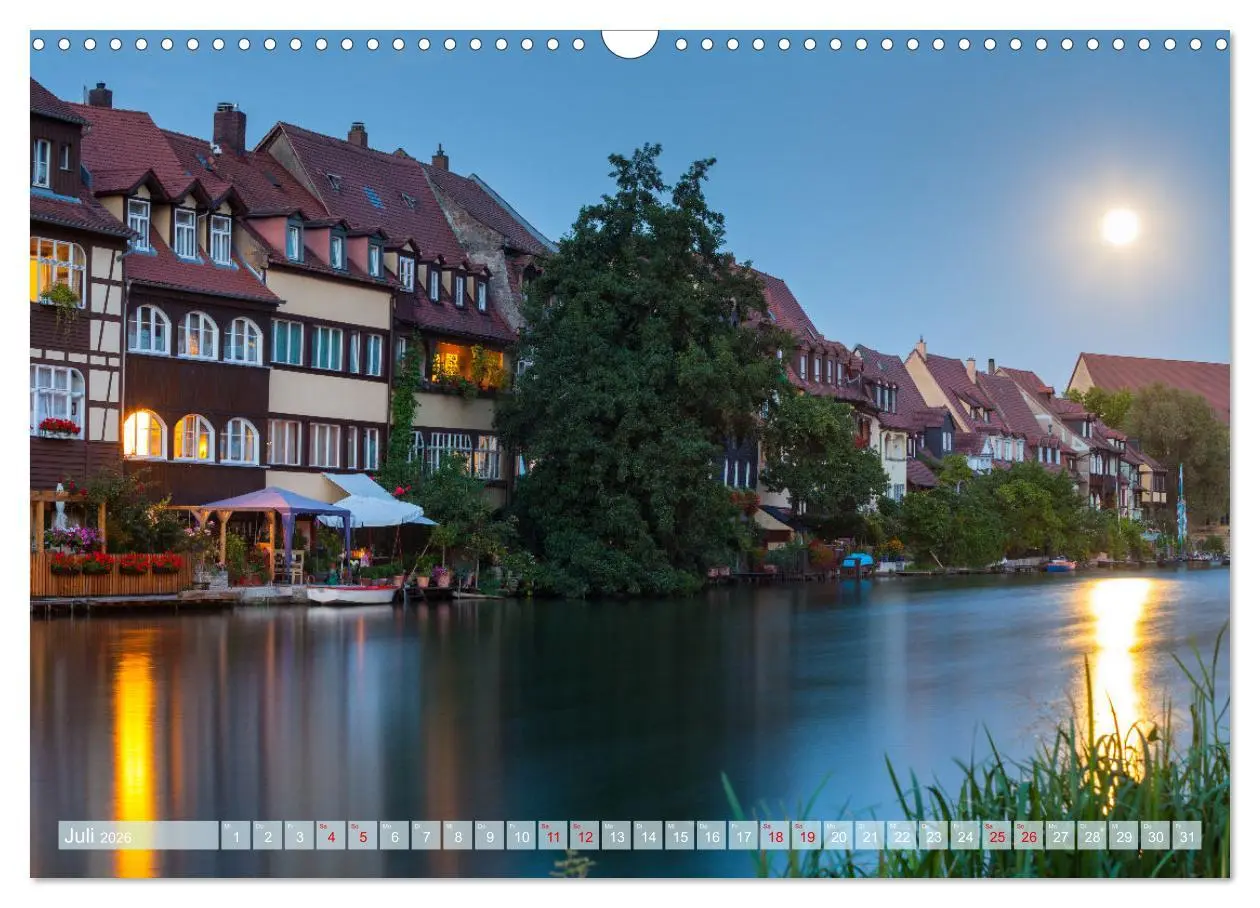 Bild: 9783457263013 | Unterwegs in Bamberg (Wandkalender 2026 DIN A3 quer), CALVENDO...