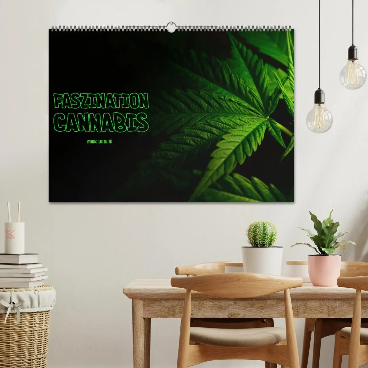 Bild: 9783457403013 | Faszination Cannabis (Wandkalender 2026 DIN A2 quer), CALVENDO...