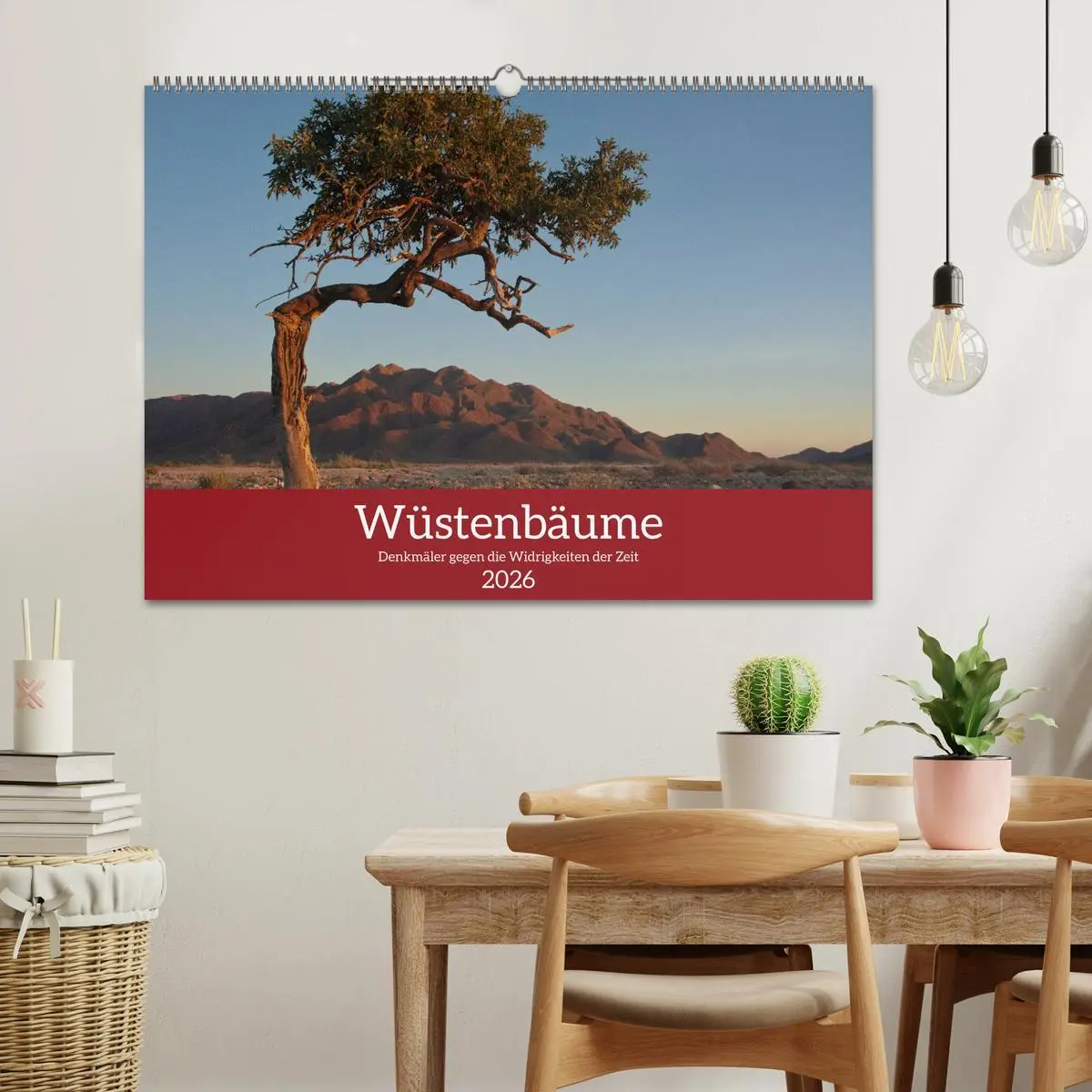 Bild: 9783457573013 | Wüstenbäume (Wandkalender 2026 DIN A2 quer), CALVENDO Monatskalender