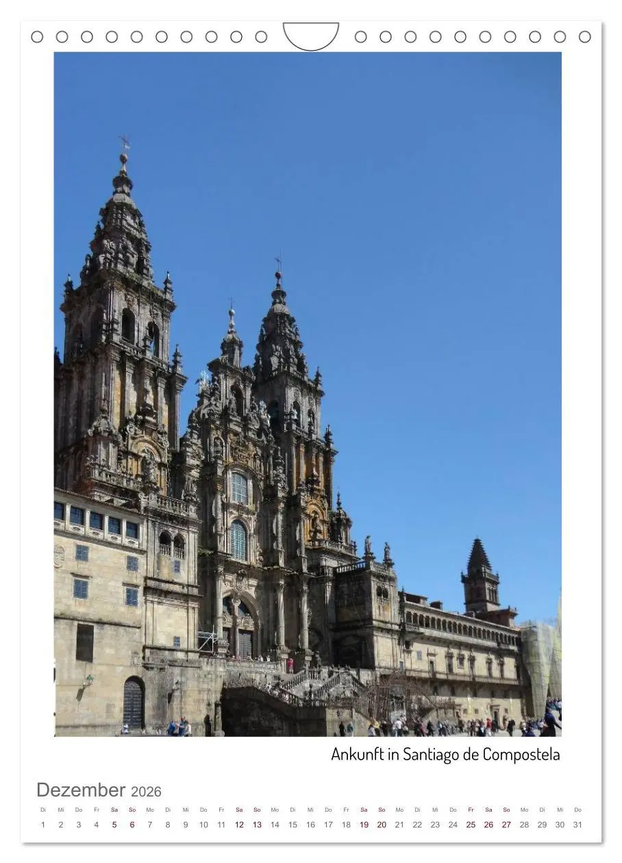 Bild: 9783516353013 | Buen Camino - Unterwegs auf dem Jakobsweg (Wandkalender 2026 DIN A4...