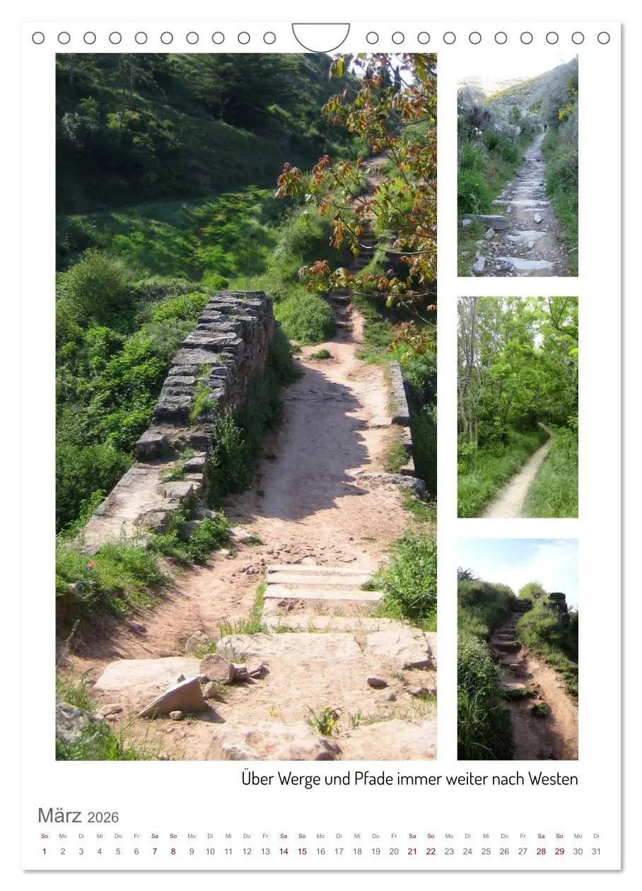Bild: 9783516353013 | Buen Camino - Unterwegs auf dem Jakobsweg (Wandkalender 2026 DIN A4...