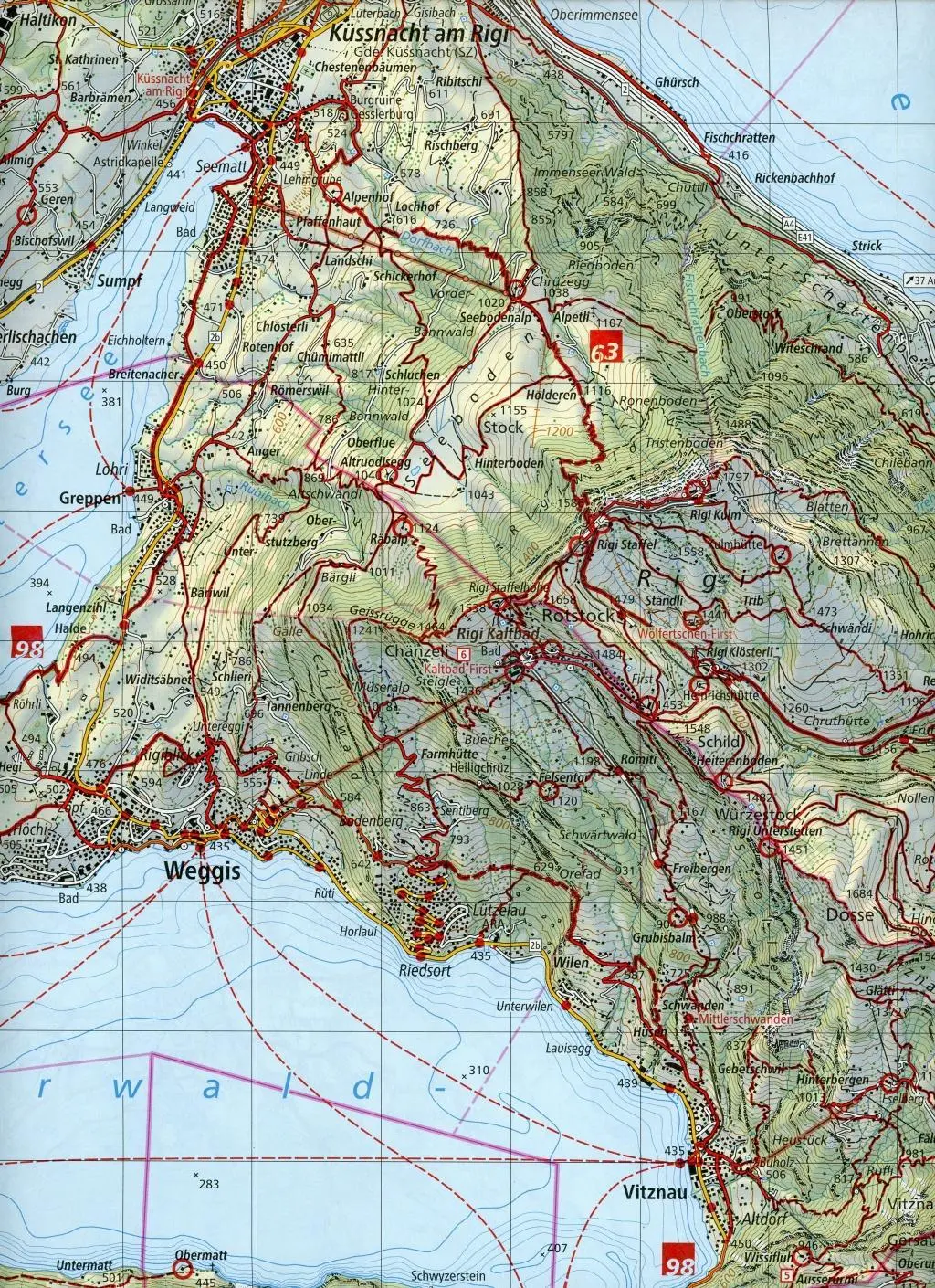 Bild: 9783302333113 | Swisstopo 1 : 33 333 Pilatus - Rigi | swisstopo | (Land-)Karte | 2014