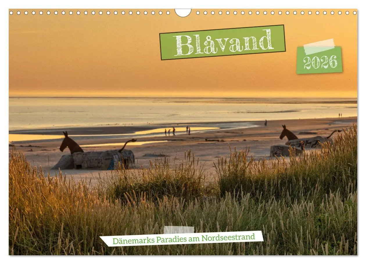 Cover: 9783457563113 | Blåvand - Dänemarks Paradies am Nordseestrand (Wandkalender 2026...