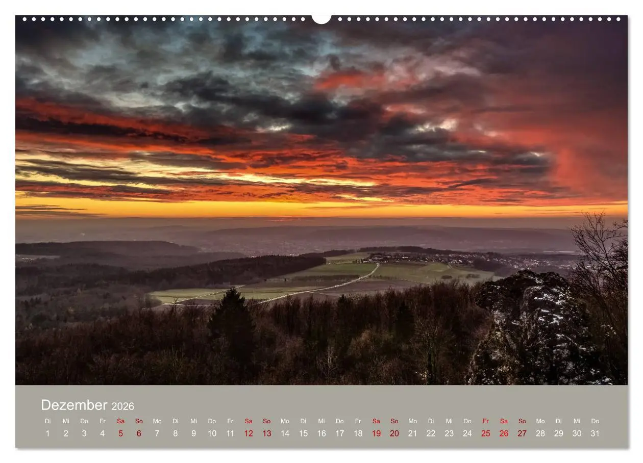 Bild: 9783457873113 | Schöne Aussichten in die Fränkische Schweiz (Wandkalender 2026 DIN...