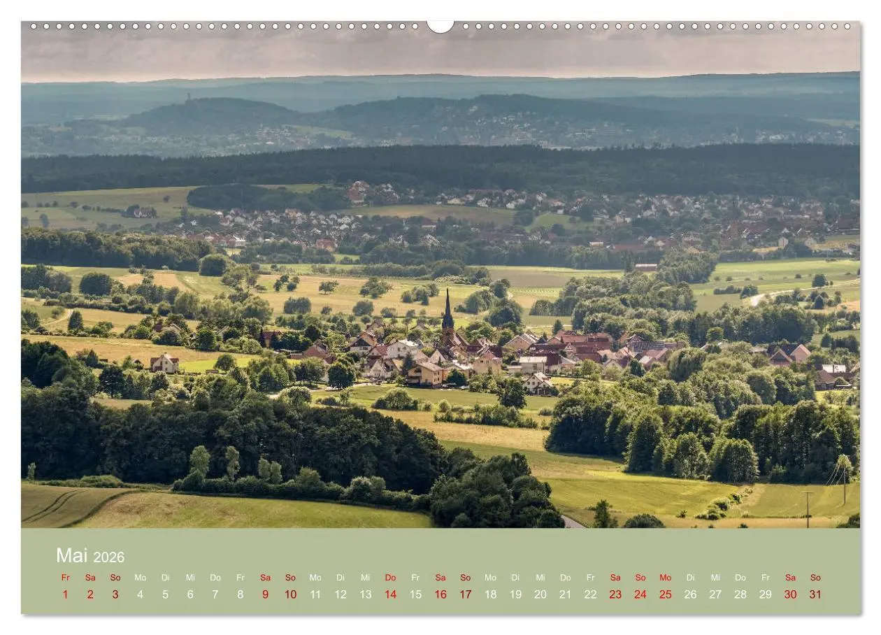 Bild: 9783457873113 | Schöne Aussichten in die Fränkische Schweiz (Wandkalender 2026 DIN...
