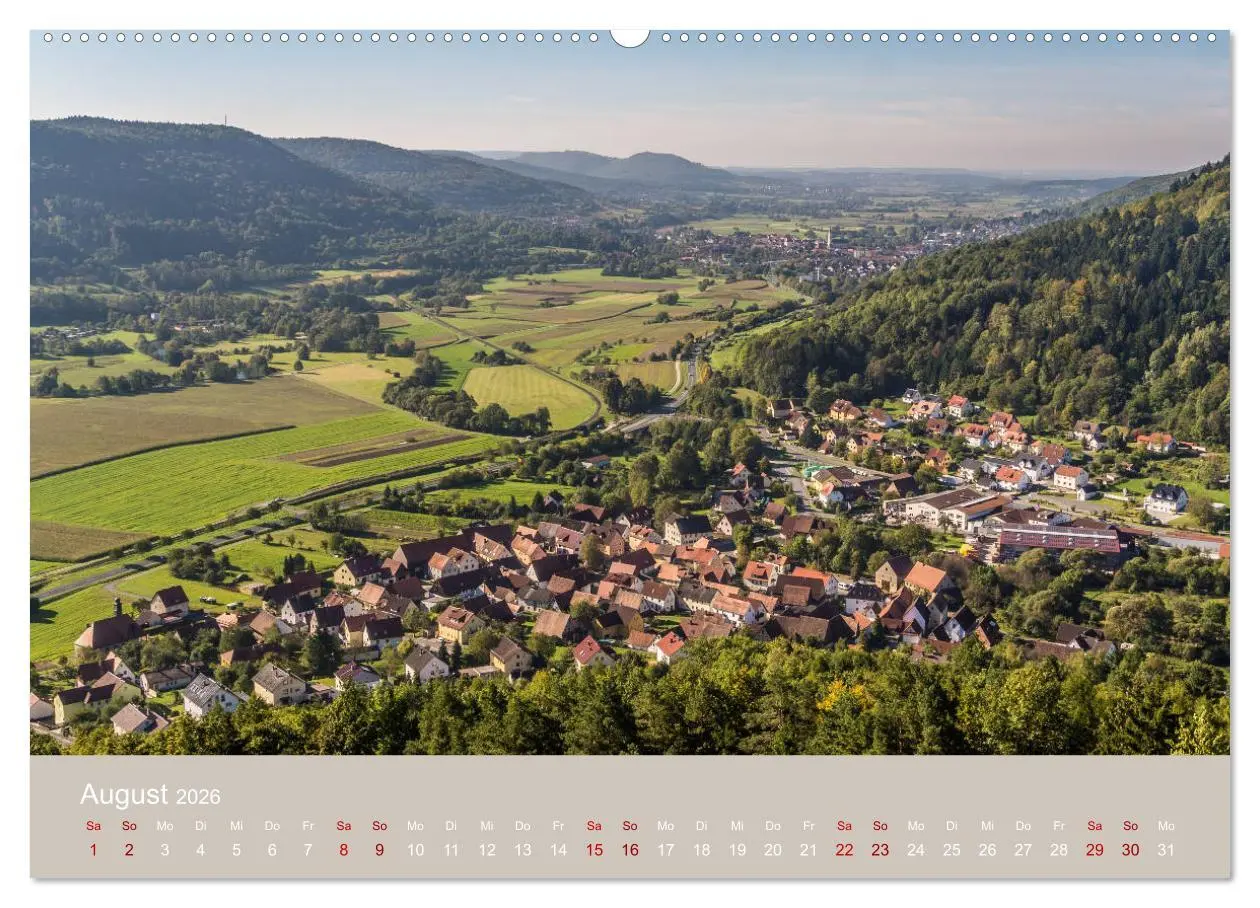 Bild: 9783457873113 | Schöne Aussichten in die Fränkische Schweiz (Wandkalender 2026 DIN...