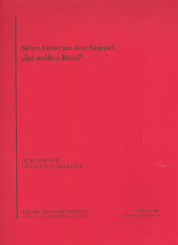 Cover: 9783938493113 | Im weißen Rössl Album für Gesang und Klavier | Ralph Benatzky