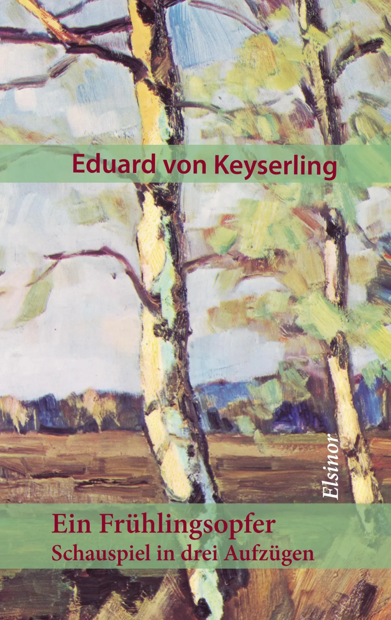Cover: 9783939483113 | Ein Frühlingsopfer | Schauspiel in drei Aufzügen | Keyserling | Buch