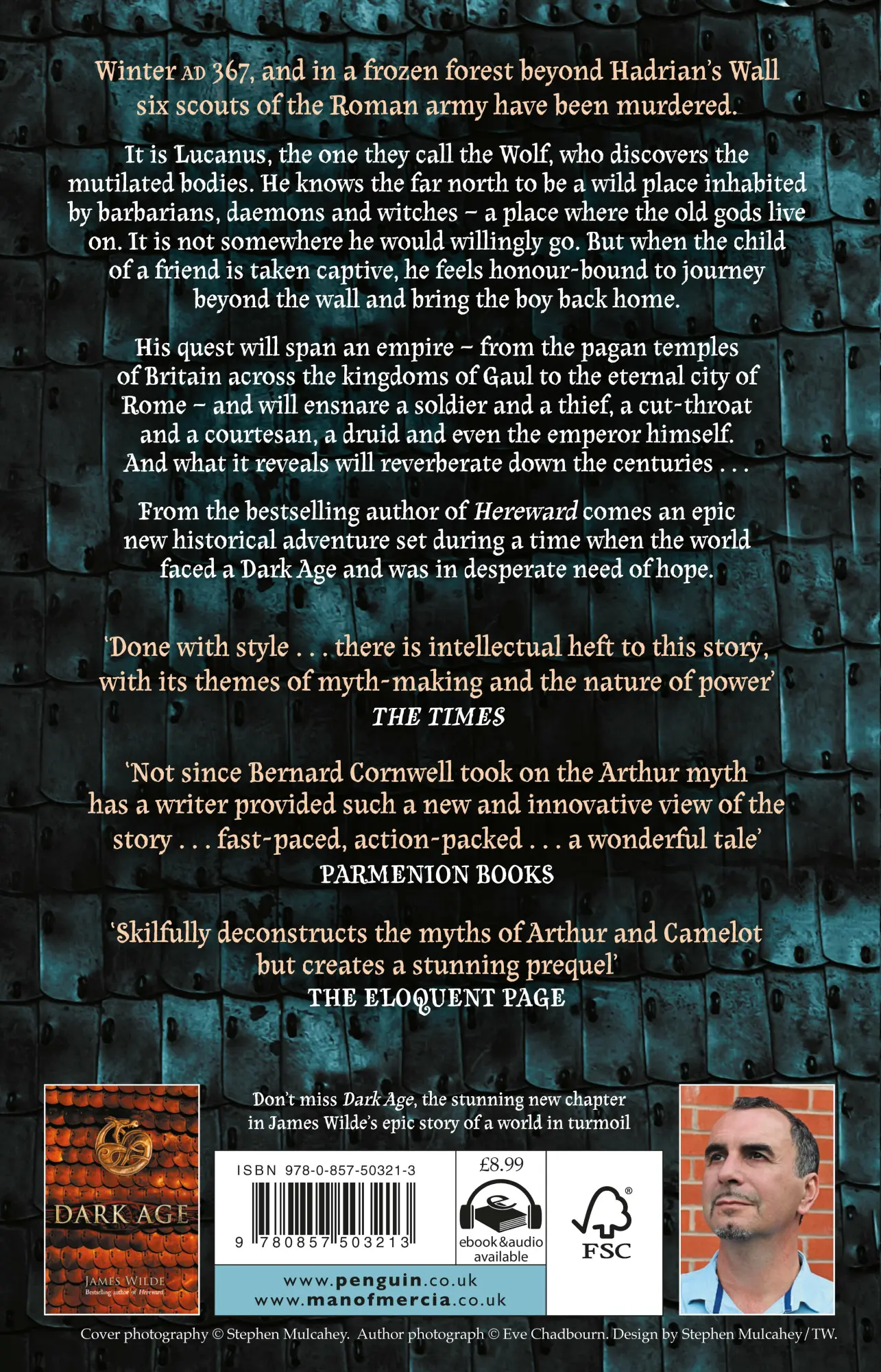 Rückseite: 9780857503213 | Pendragon | A Novel of the Dark Age | James Wilde | Taschenbuch | 2018
