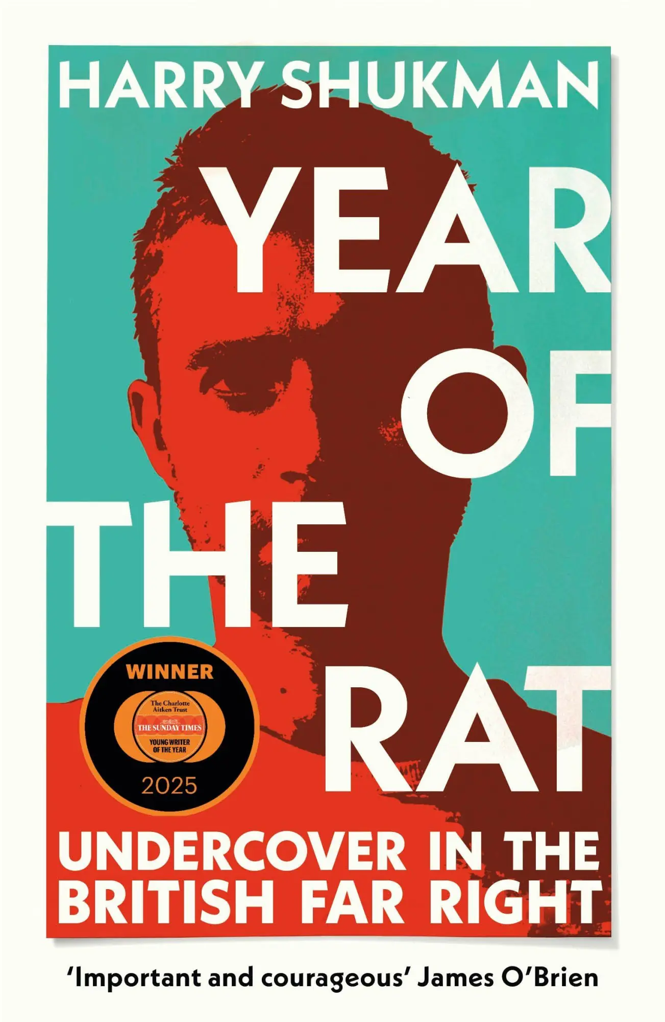 Cover: 9781529953213 | Year of the Rat | Undercover in the British Far Right | Harry Shukman