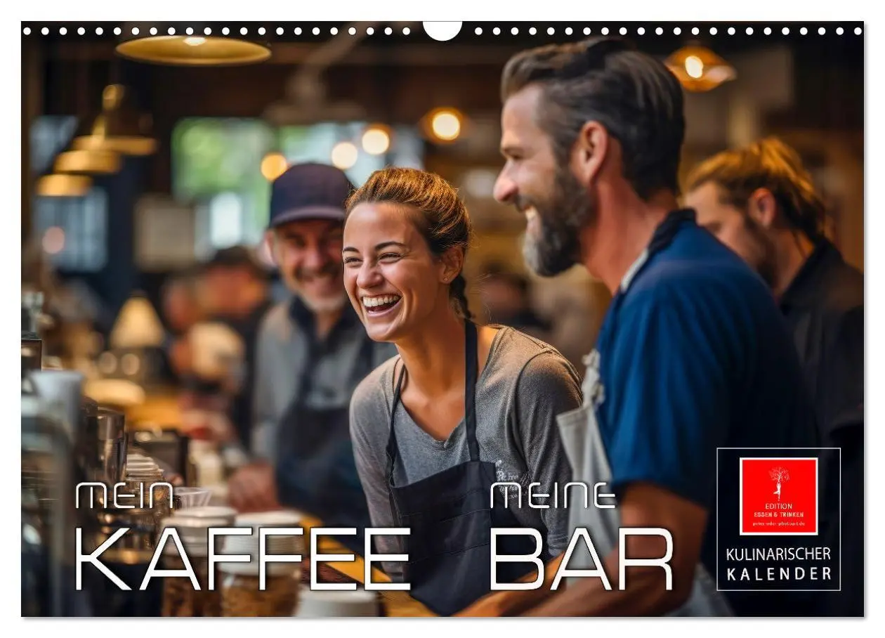 Cover: 9783457483213 | Mein Kaffee meine Bar (Wandkalender 2026 DIN A3 quer), CALVENDO...